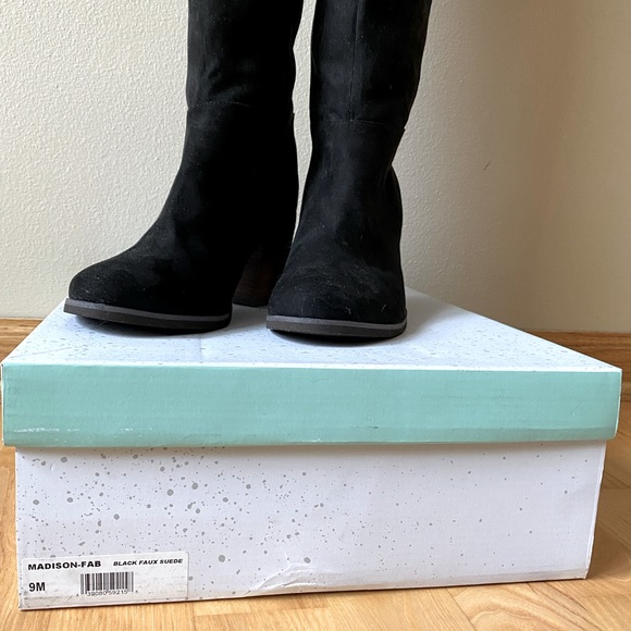 NWT ABOUND Madison Faux Suede Over the Knee Boot - Picture 8 of 12